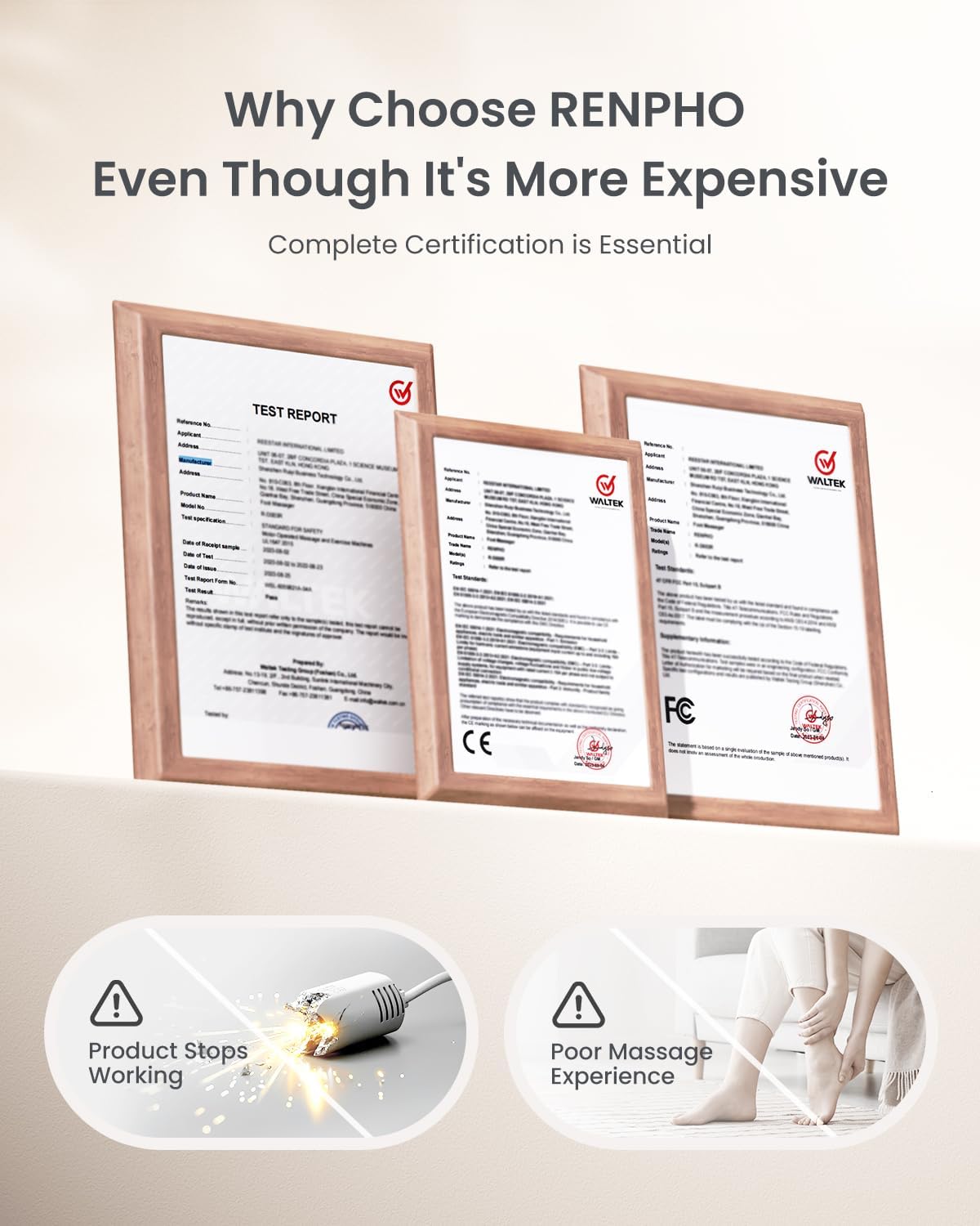 RENPHO Full Foot Massager Machine, 2026 Upgraded Shiatsu Foot Massager with Heat, FSA Eligible HSA Store Eligible, Plantar Fasciitis Massager, Birthday Gifts for Women Mom Men Dad, Fits Up to Size 13