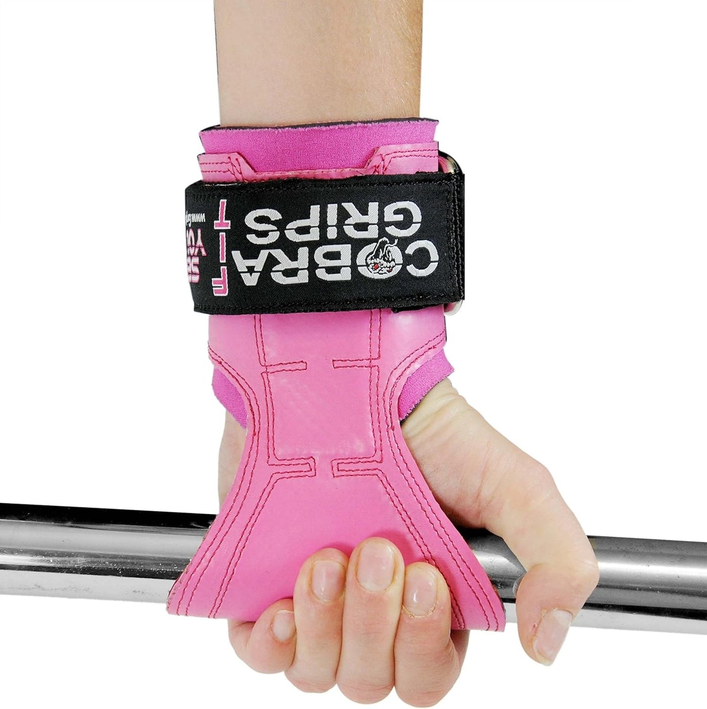A Women FIT Cobra Grips in FIT Pink Rubber