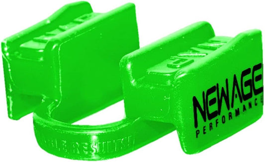 New Age Performance 6DS Weightlifting Mouthpiece, Increase Strength & Reps for Lifting, Powerlifting, Strongmen, Bodybuilding, Calisthenics, Workout Accessory, Fitness Gear (Lime Green)