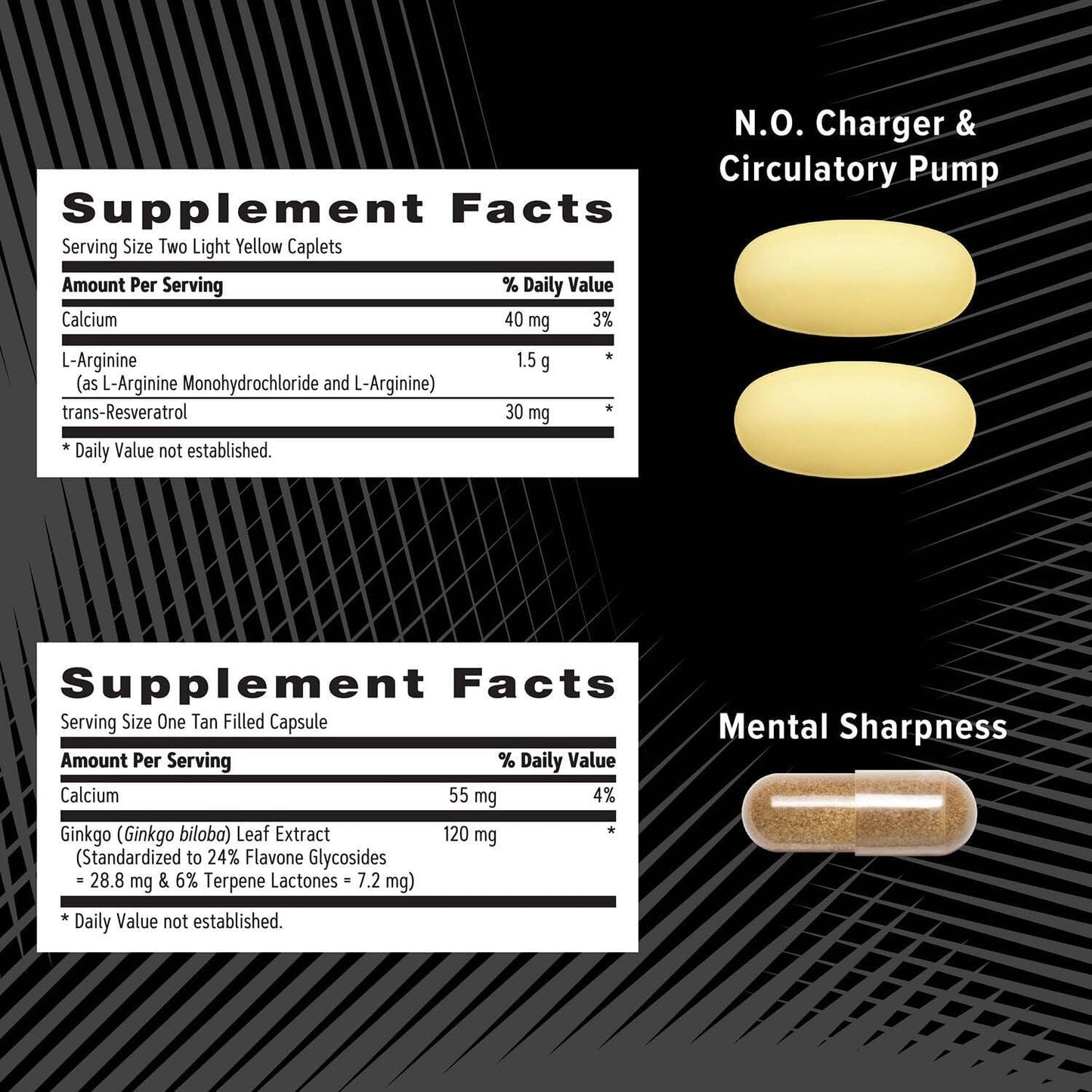 GNC AMP Men’s Extreme Training Vitapak Program, 5 Products in 1, Convenient Vitamin Pack for Performance & Endurance, Adult Multivitamin, Proven Ingredients, Caffeine, Nitric Oxide, 30 Day Supply