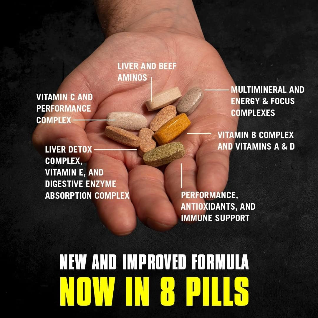 Animal Pak - Convenient Multivitamin for Men & Women Daily All-in-One Vitamin & Supplement Pack - Zinc, Vitamins C, B, D, Amino Acids, and Immune Support - Sports Nutrition Performance - 30 Count