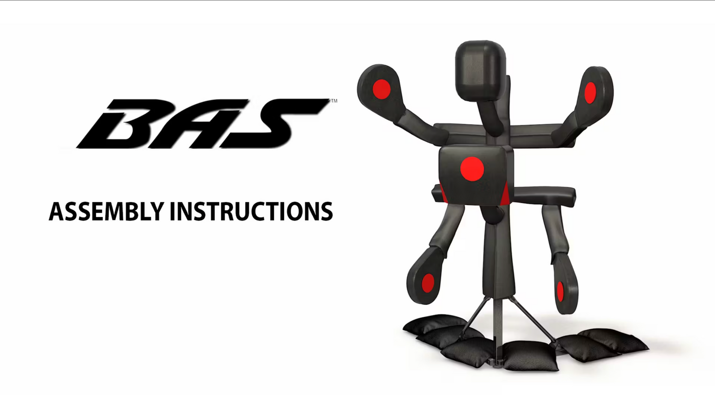 BAS UFC Body Action System - Fully Adjustable Punching & Kicking Pads - Martial Arts Training: MMA, Boxing, Karate, Muay Thai & More!