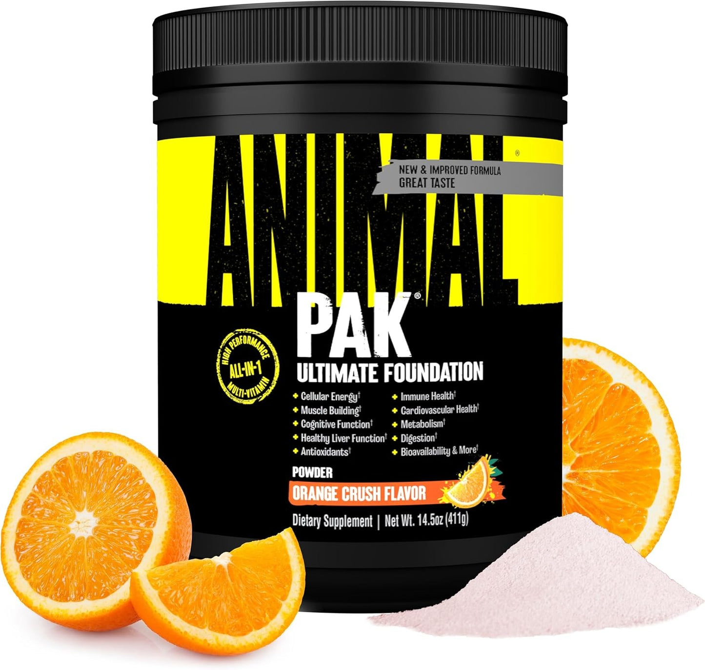 Animal Pak - Convenient Multivitamin for Men & Women Daily All-in-One Vitamin & Supplement Pack - Zinc, Vitamins C, B, D, Amino Acids, and Immune Support - Sports Nutrition Performance - 30 Count